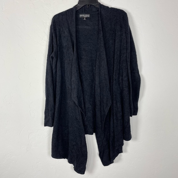 Barefoot Dreams Sweaters - Barefoot Dreams Cardigan Sweater Bamboo Chic‎ Lite Solid Black